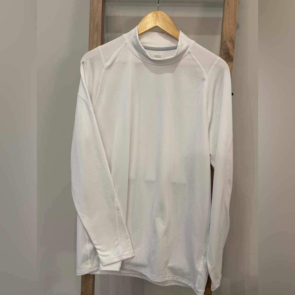 DSG Men’s Long Sleeve Compression Shirt - White NWT